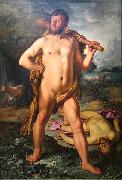 Hendrick Goltzius Hercules and Cacus oil